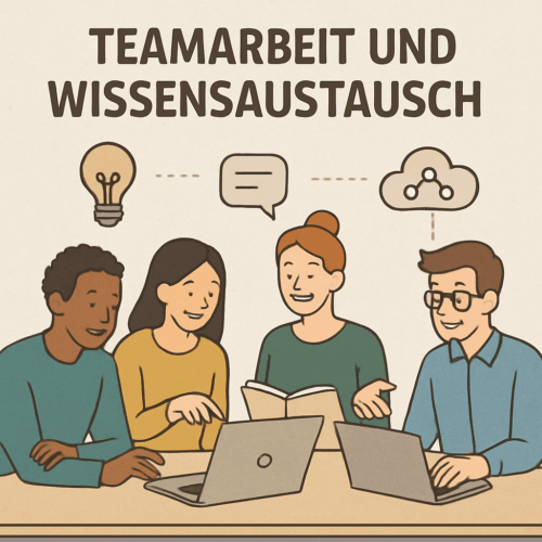 Teamarbeit und Wissensaustausch
