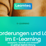 E-Learning Herausforderungen: Lernende am Laptop