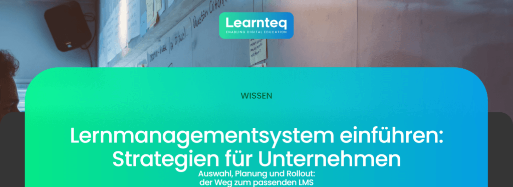 Lernmanagementsystem einführen: Team plant Strategie