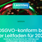Moodle DSGVO: Vorhängeschloss auf einer Computertastatur