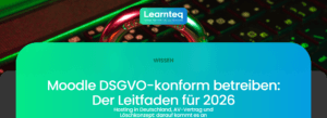 Moodle DSGVO: Vorhängeschloss auf einer Computertastatur