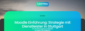 Moodle Einführung mit Dienstleister in Stuttgart: Stadtansicht