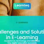 E-learning challenges: learner working on a laptop
