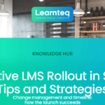 LMS rollout in SMEs: team collaborating in an office
