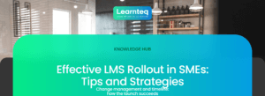 LMS rollout in SMEs: team collaborating in an office