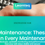 Moodle maintenance: technician working on computer hardware