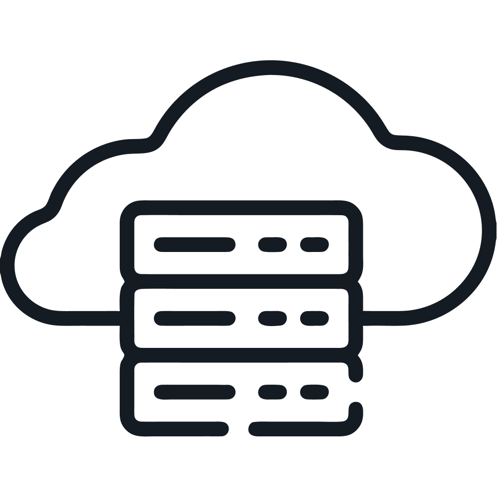 Symbol für DSGVO-konformes Cloud-Hosting