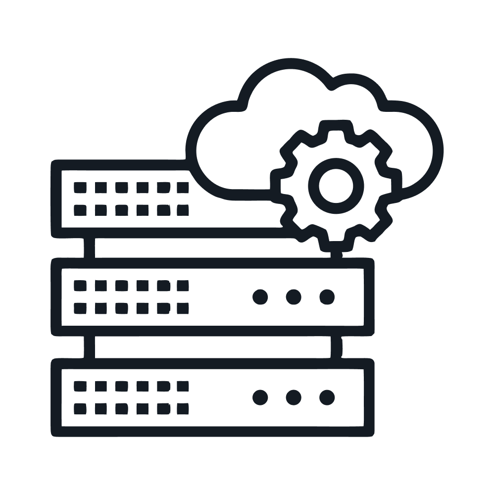 Symbol für Managed Hosting in Deutschland