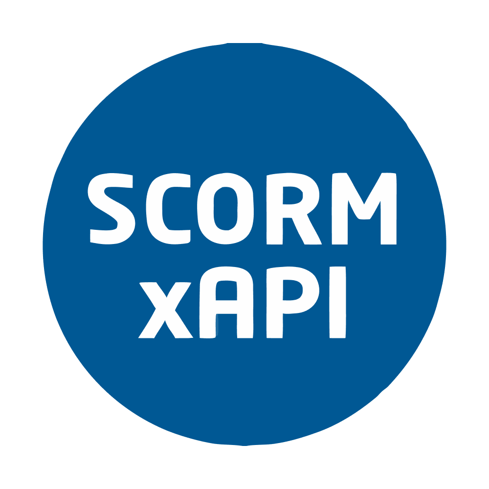Symbol für SCORM und xAPI